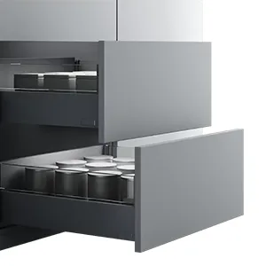 Flowbox Clear Glass Side Panel 500 mm Anthracite - 1279649169007